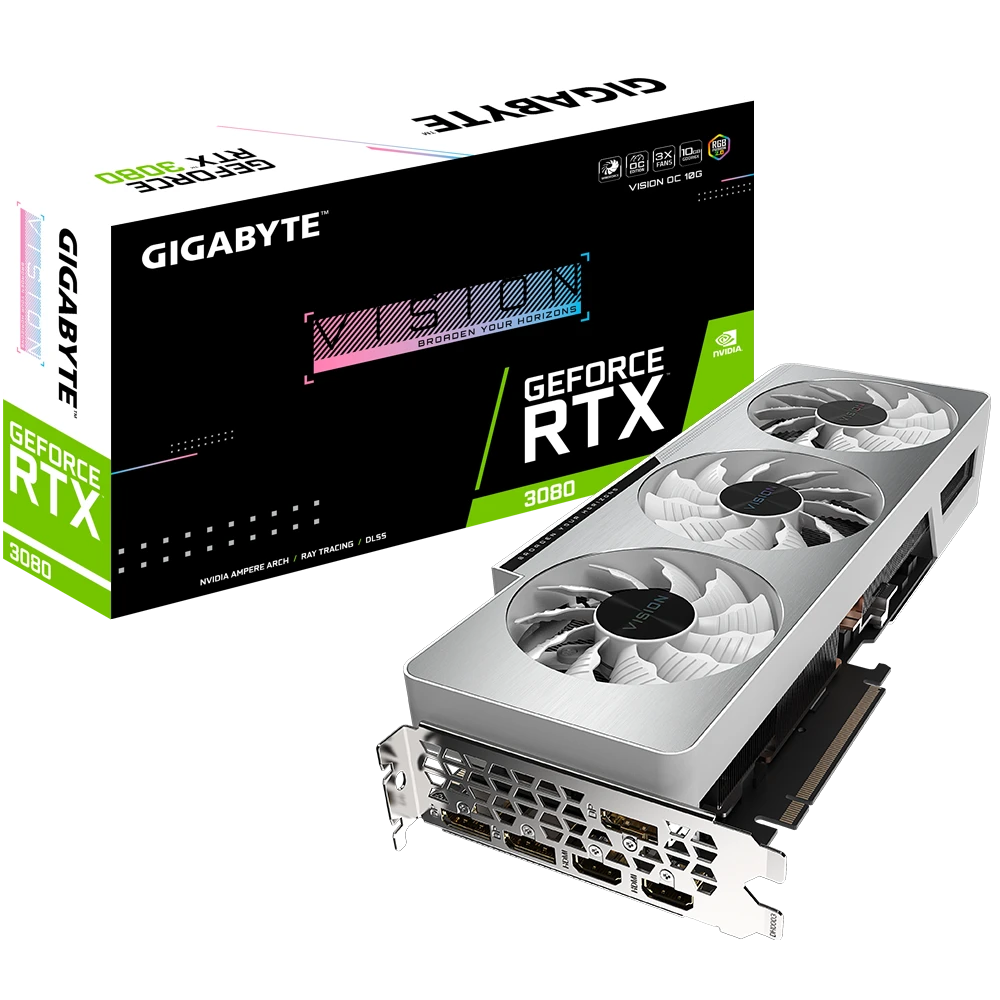 Gigabyte GeForce RTX 3080 VISION OC 10G  (Rev. 2.0)